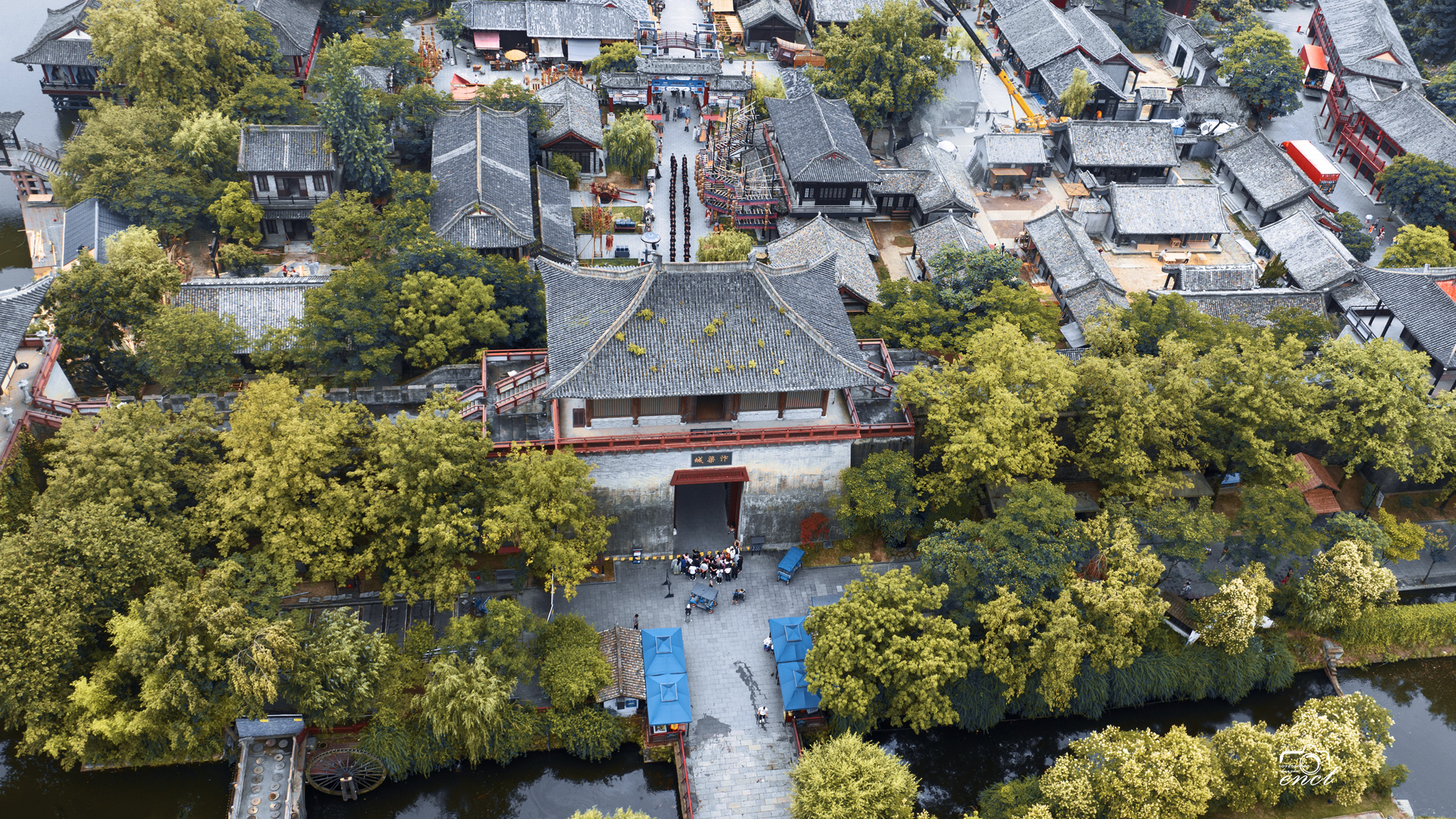 横店影视城--清明上河图景区_1