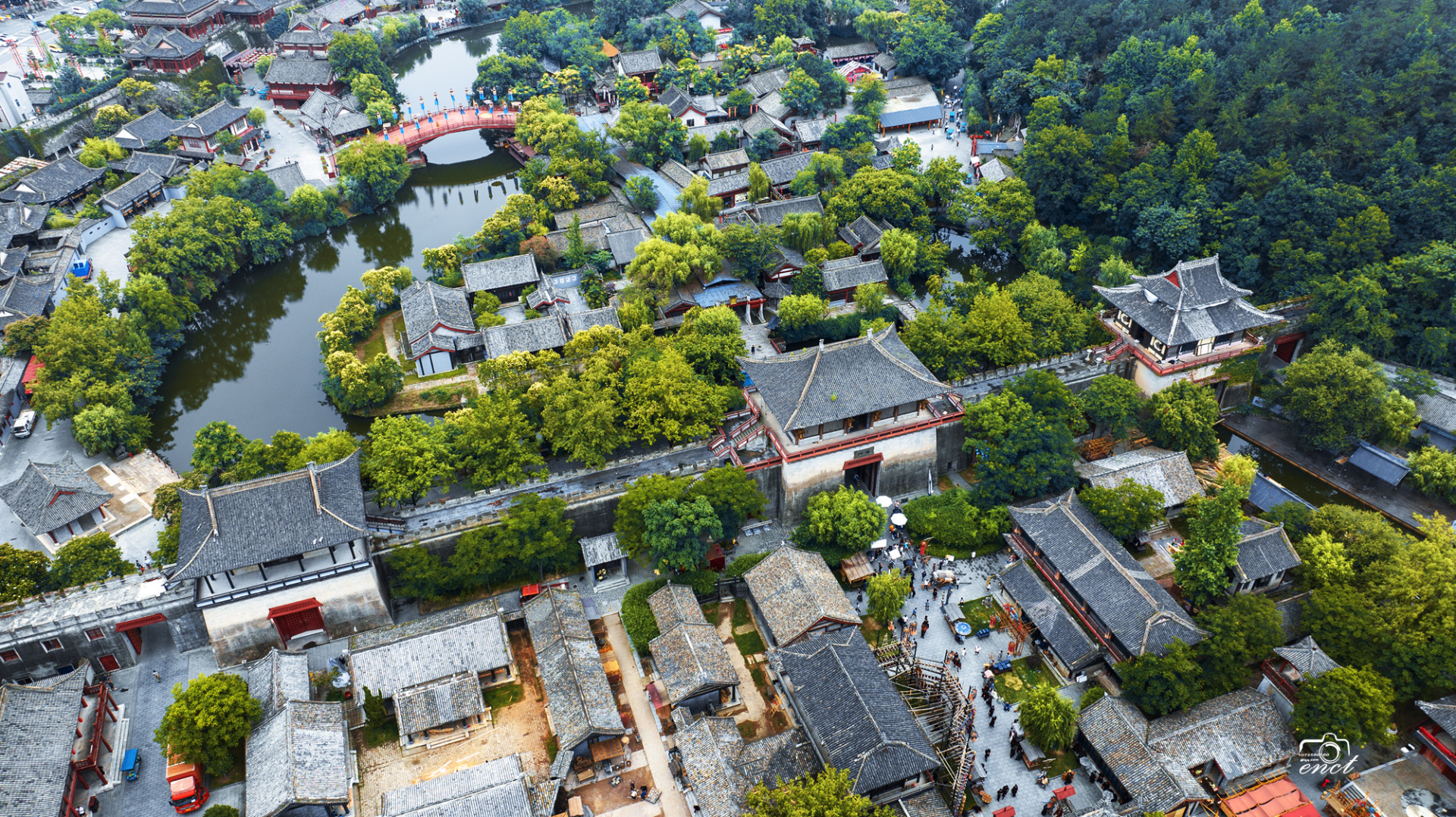 横店影视城--清明上河图景区_3