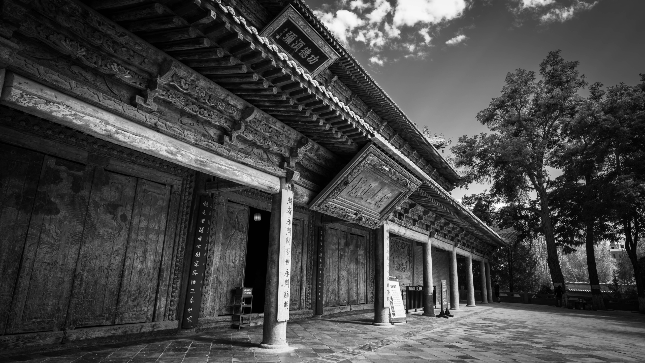 黑白古建_0